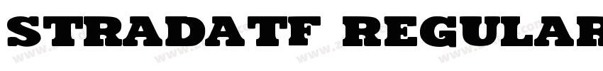 StradaTF Regular字体转换
